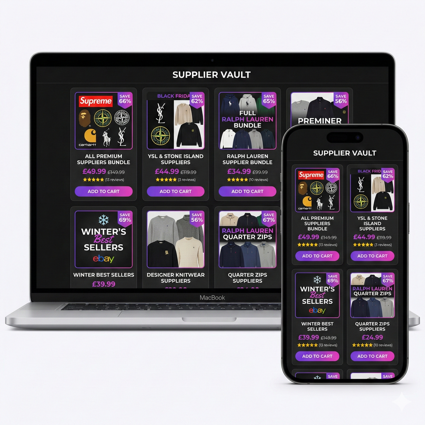 CUSTOM DROPSHIPPING STORE