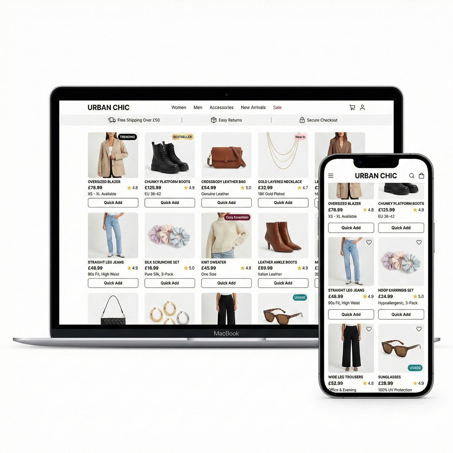 CUSTOM DROPSHIPPING STORE