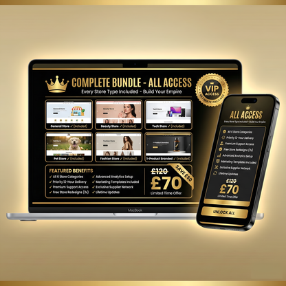 CUSTOM DROPSHIPPING STORE