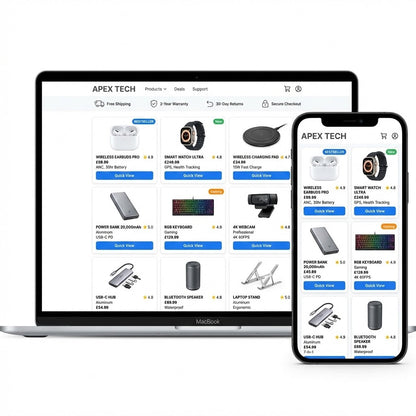 CUSTOM DROPSHIPPING STORE